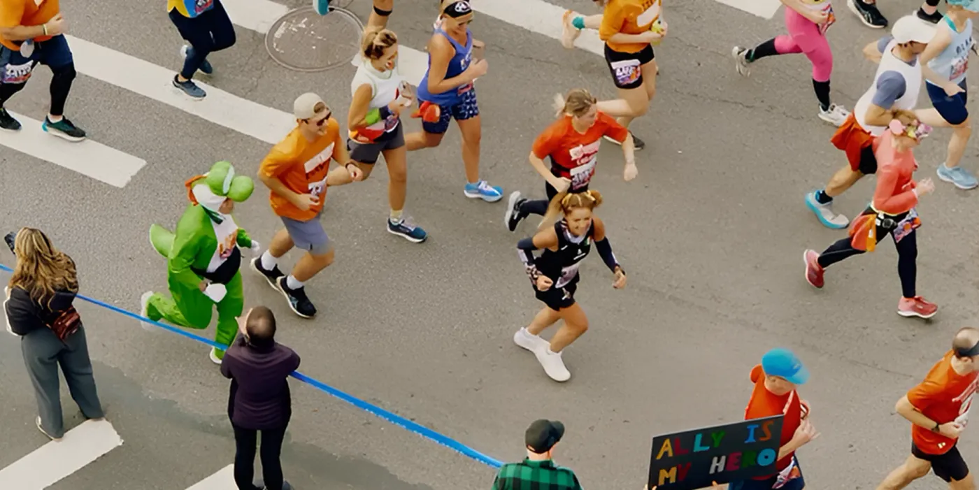 NYRR app screens