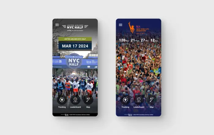 United Airlines NYC Half and TCS New York City Marathon race apps